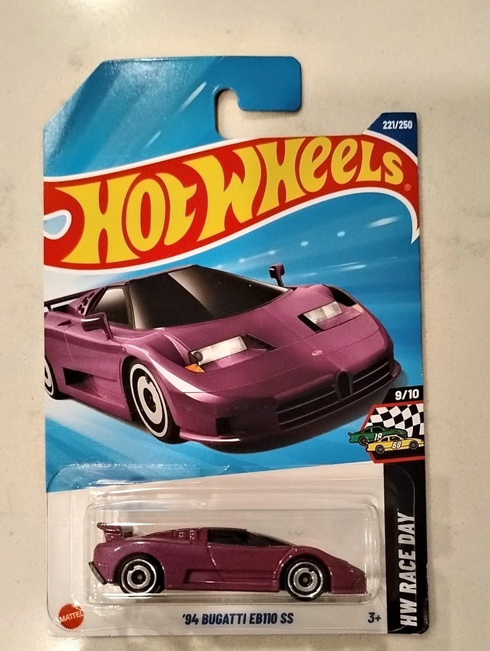 Hot Wheels '94 Bugatti EB110 SS Purple